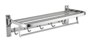 304 Stainless Steel Towel Shelf Bathroom Clothes Shelf Hotel Towel Rack