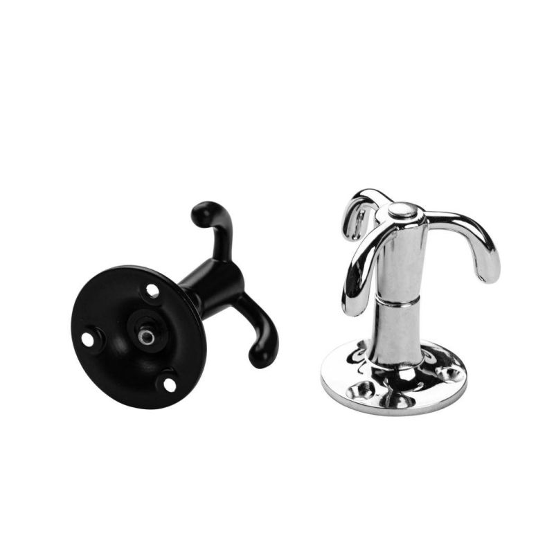 W Style Zinc Alloy Furniture Accessories Coat Cloth Hook with Difference Color