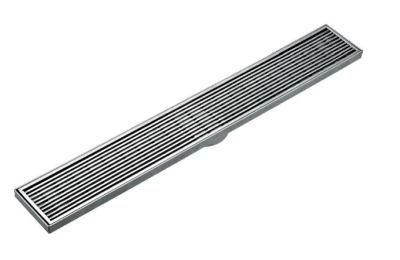 Australian Watermark Tile Insert Floor Shower Drain Long Linear Shower Grate Floor Drain for Bathroom