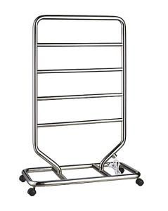 Wheeled Curved Designer Modern Towel Rack