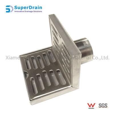 Stainless Steel Rustproof Shower Floor Grate for Baclony