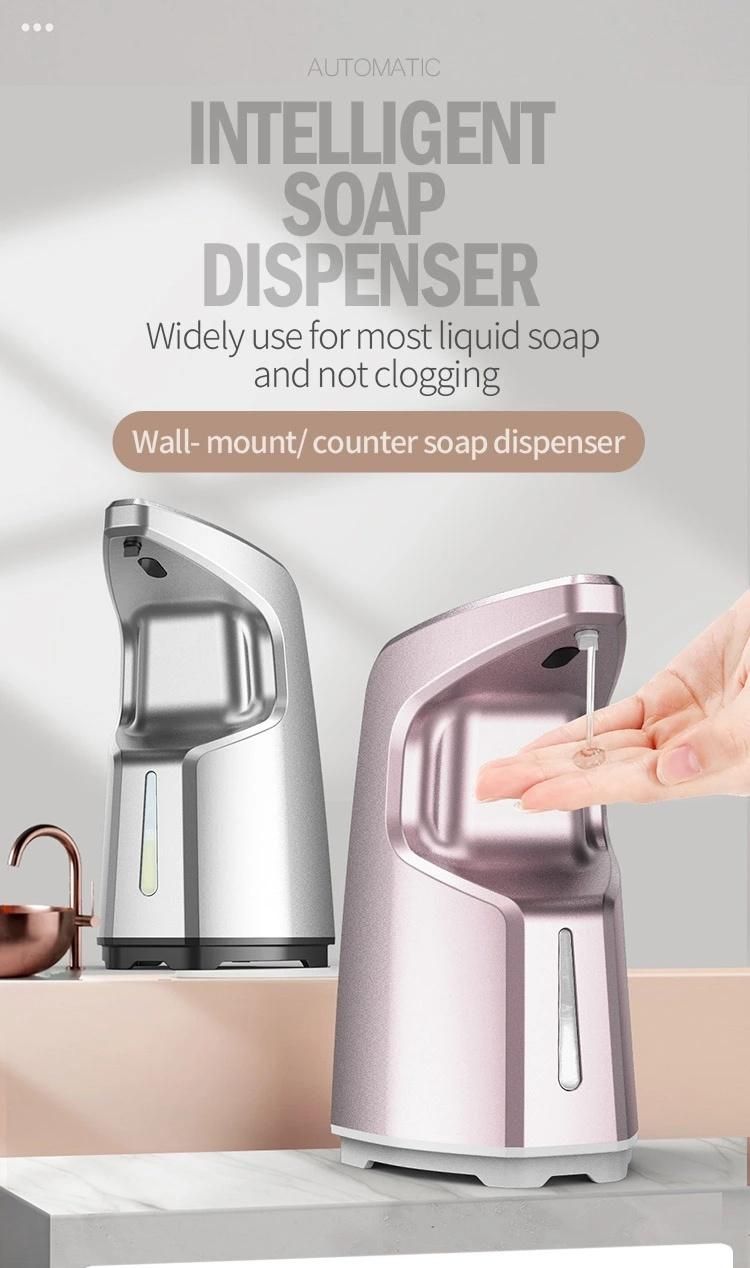 Hands Cleaning Wall Mounted Electronic Handsfree Automatic Soap Sanitizer Dispenser