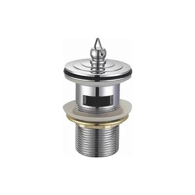 Factory of Brass Basin Waste Drainer with Plug with Overflow Hole