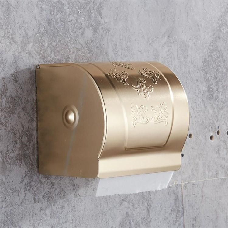 Commercial Stainless Steel Double Wall Mounted Toilet Paper Holder