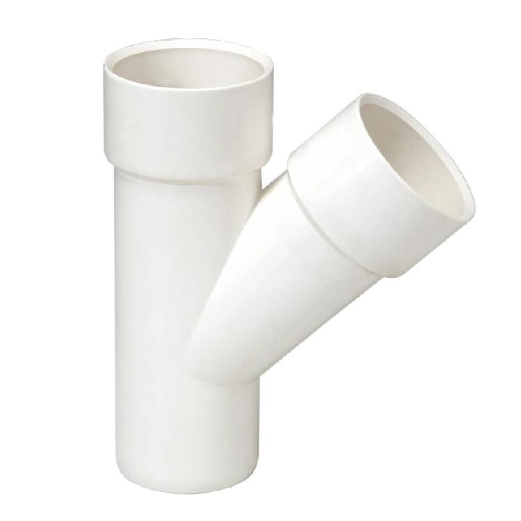 Era UPVC Fittings Plastic Fittings ISO3633 Drainage Fittings for Reducing Skew Tee M/F