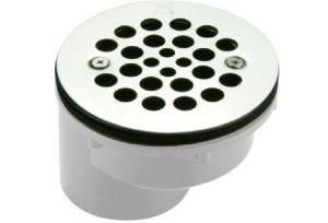 Plastic Offset Shower Drain, Solvent Weld &gt;2&quot; Dwv Pipe, Cupc