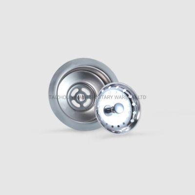 Stainless Steel Sink Strainer Kitcten Sink Waste Drain (NS004)