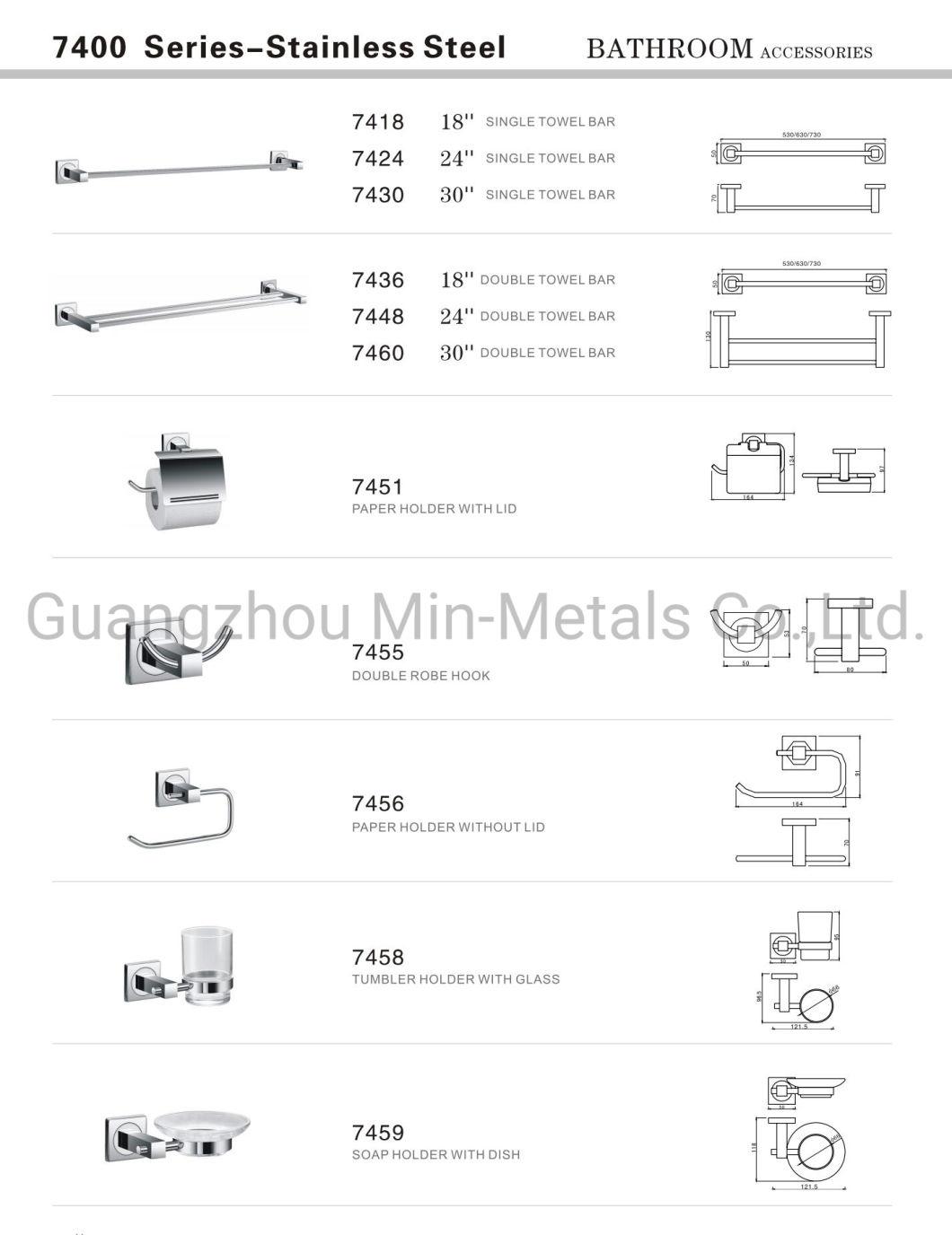 S. S. Bathroom Accessories Sanitary Ware Set High Quality Mx-7400