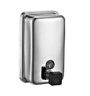 Dispensador De Jabon Push Pump Stainless Steel Wall-Mounted Soap Dispenser