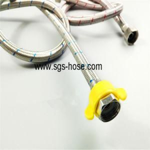 Brushed Nickel Plating Kitchen Mixer Faucet Hose