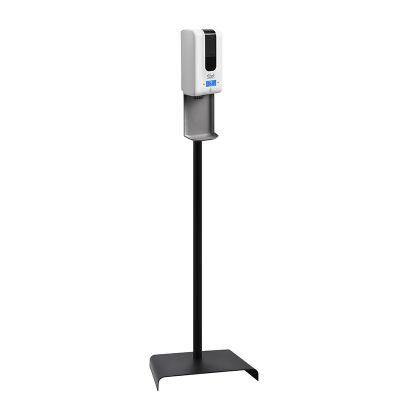1200ml White Holder Stand Automatic Hotel Hospital School Sensor Sanitizer Dispenser