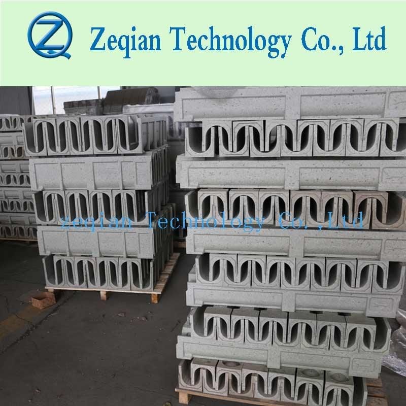 High Strength Galvanized Steel Stamping Polymer Resin Concrete Linear Drain Trench