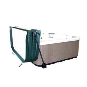 High Quality Outdoor Swim SPA Cover Lifter Durable Floor Mount Aluminium Hot Tub SPA Cover Lifter