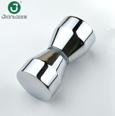 Bow-Tie Shaped Glass Door Knob Sliding Shower Door Knob