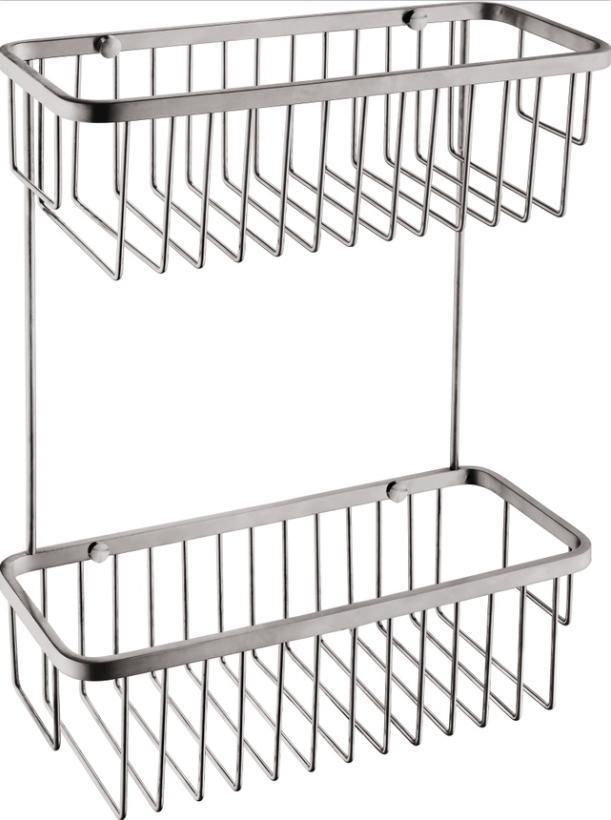 Stainless Steel 304 Square Basket, Wall Mounted Bathroom Basket