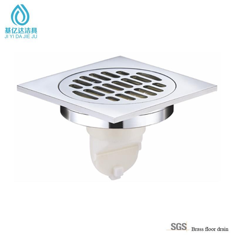 Hot Selliing Floor Drainer Bathroom Shower Drainer Brass Shower Waste Floor Drain Clean Room Floor Drain