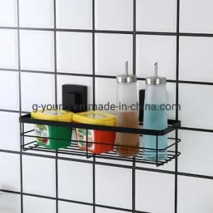 Bathroom Shower Shampoo Shelf Wall-Mounted Shelf with Suction Cup