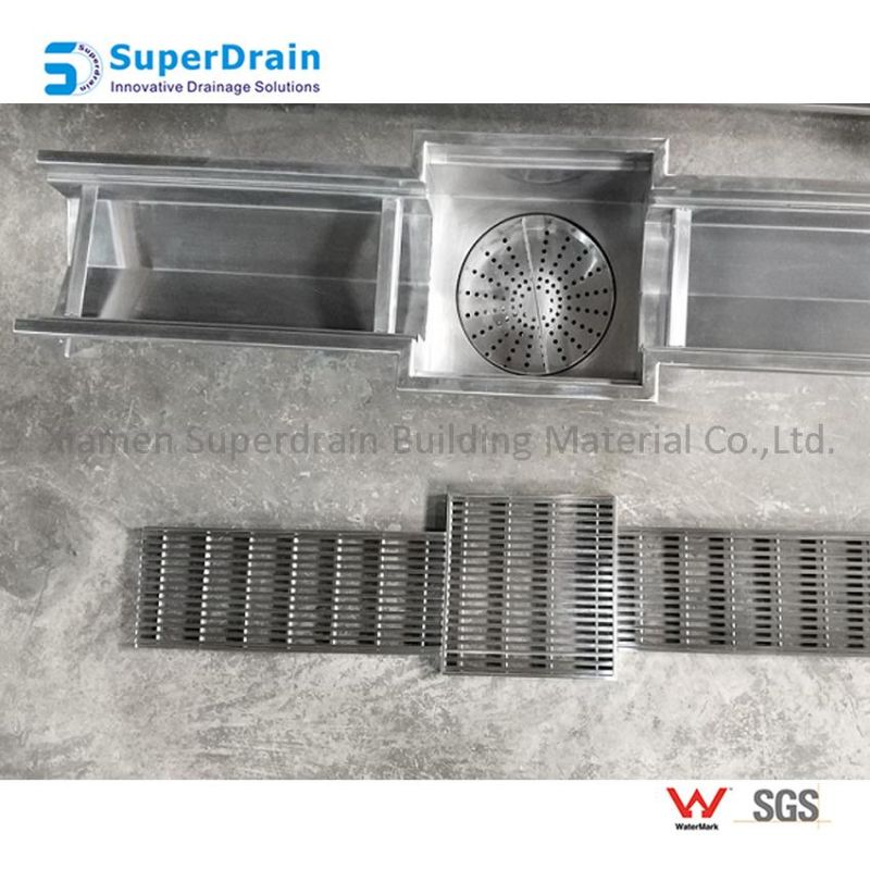 China Supplier Hot Selling SUS Drain System with Cover