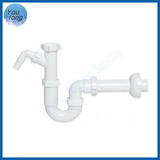 Sink Drain Pipe PVC Pipe for Kitchen Strainer Bathroom Siphon