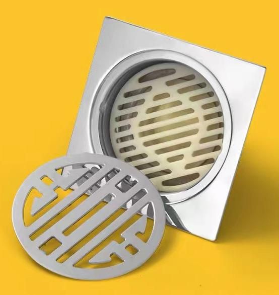 Hot Sale Custom Square Stainless Steel Floor Drain Kitchen Household Insect-Proof Floor Drain
