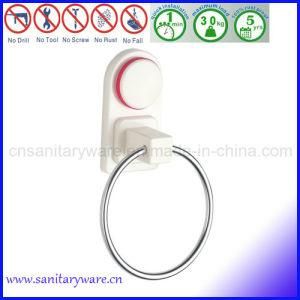 Towel Ring Hanger for Bathroom Accessories with Suction Cup