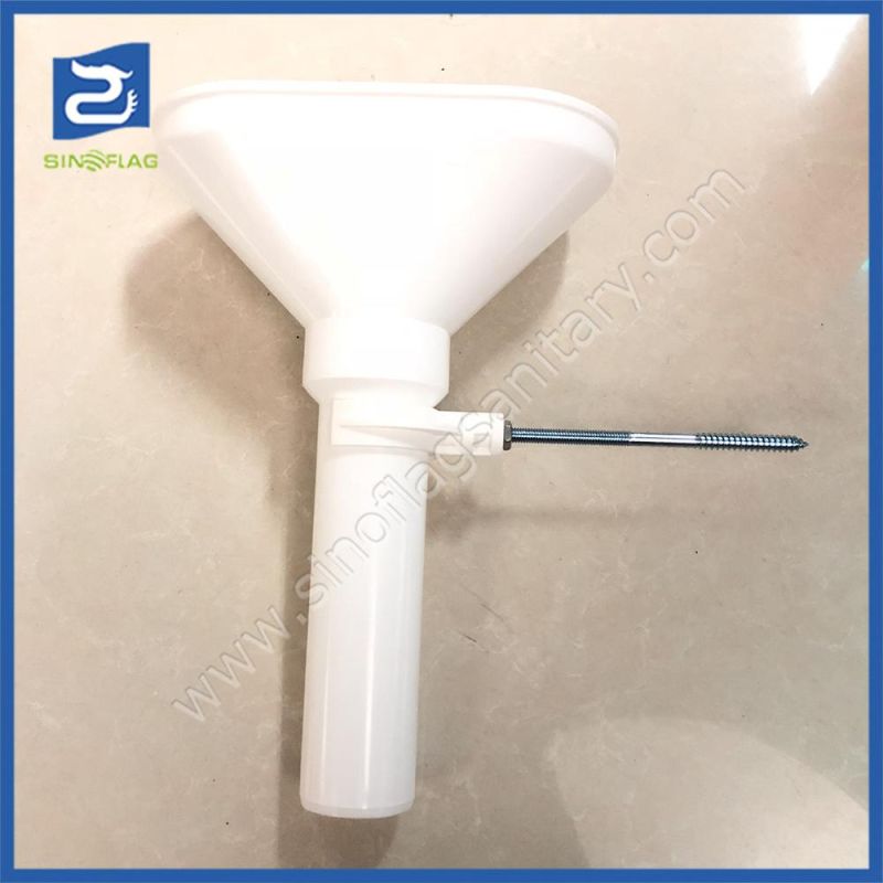 White PP Funnel for Leakage Water