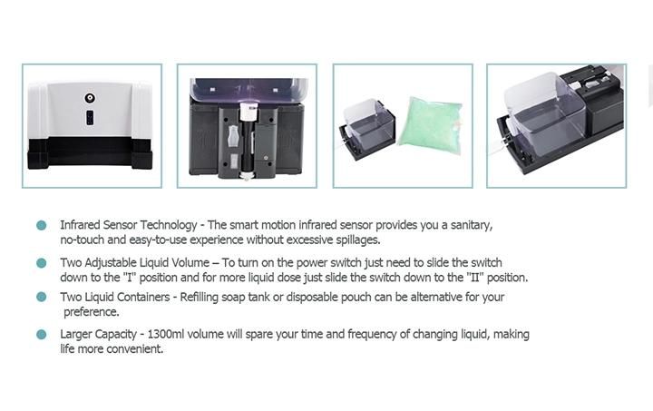 OEM Wall Mounted Sanitizing Lotion Soap Dispenser