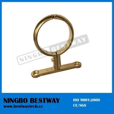 Pipe Clamp Brass School Board Clip