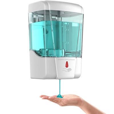 2020 Best Selling Wall-Mounted Automatic Foam Liquid Soap Dispenser/Battery Powered Senor Soap Pump Dispenser for Kitchen or Bathroom