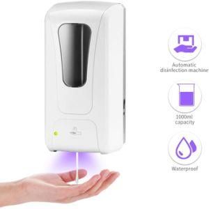 Non Touch Automatic Soap Foam Liquid Drop Dispenser Hand Sanitizer Alcohol Spray Sterilizer Drip Wash Floor Stand