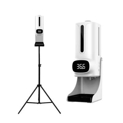 K9 PRO Plus Automatic Thermometer ABS Auto Touchless Soap Dispenser