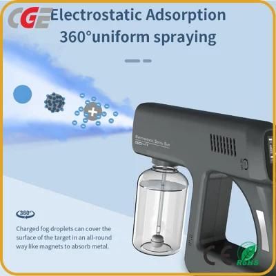 Electrostatic Spray Gun Nano Atomizer Home Disinfection Steam Spray Gun