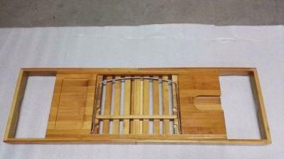Bamboo Bathtub Rack Shower Bath Tub Organizer in Stock for Sell at Cheap Price30% Discount