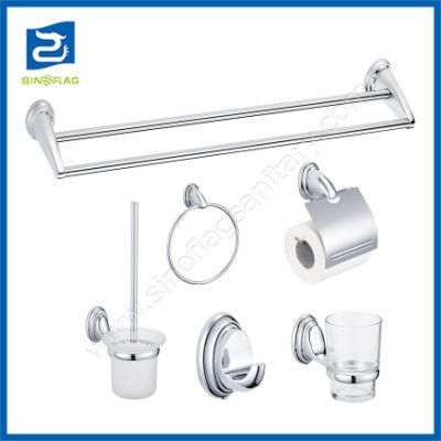 6PCS Zamak Bathroom Accessories Set