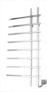 8 Bars Wall Mounted Heated Towel Rail