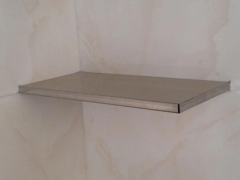 304 Stainless Steel Bathroom Corner Storage Shelf