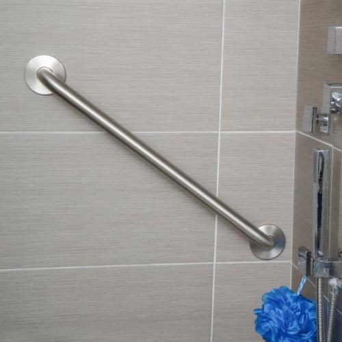 Stainless Steel Shower Safety Handle Straight Shape Grab Bars