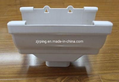 PVC Rainwater Drainage Tube and Pipe Long Lifespan Roof Material Vinyl Roofing Gutter Drop Outlet