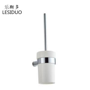 Wall Mounted Brass Bathroom Toilet Brush Holder