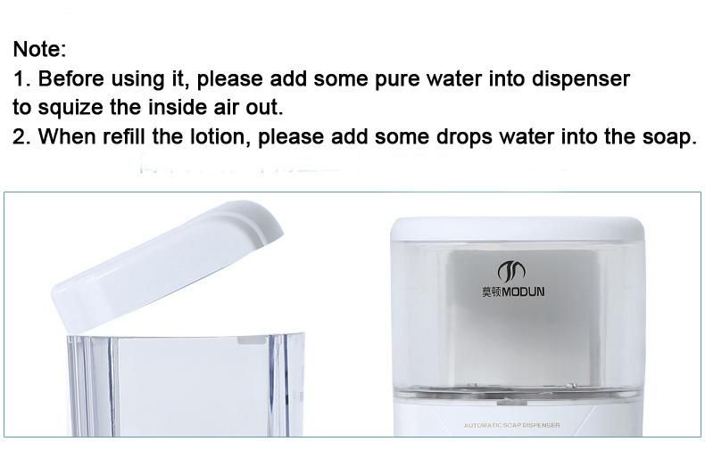 600ml New Design Wall Mount Sensor Liquid Automatic Soap Dispenser