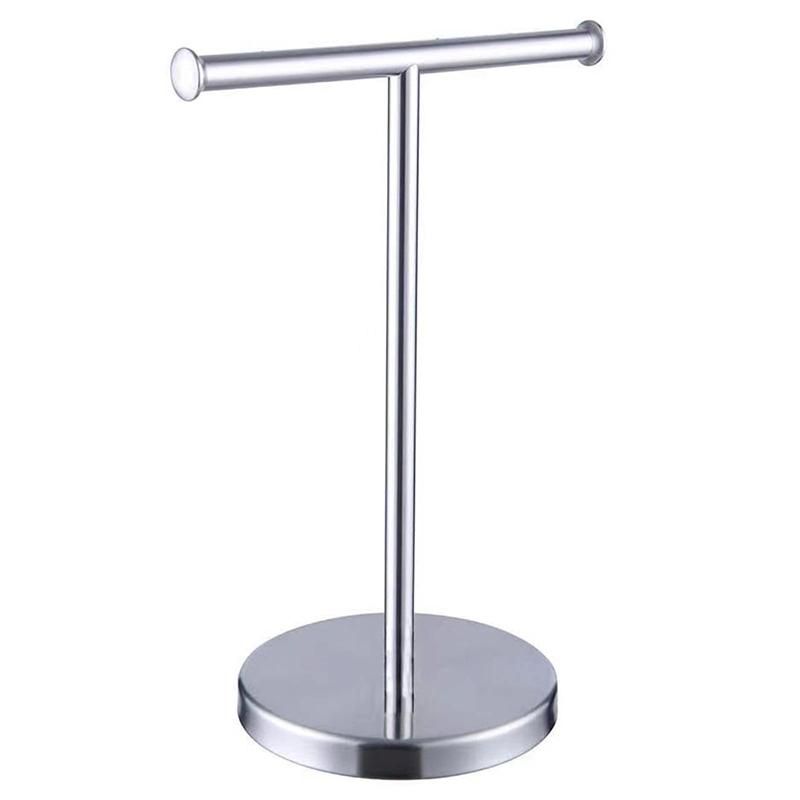 Movable Free-Standing Hand Towel Holder Bathroom Towel Hanger