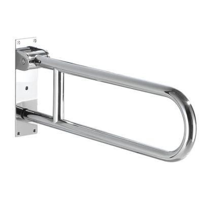Flip-up Safety Grab Bars for Bathroom Toilet Support Assist