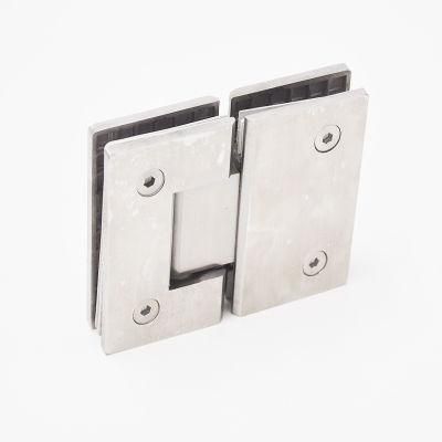 High Quality Shower Door Hinge 304 Stainless Steel Sand Bathroom Glass Door Hinge-Sh-Y122