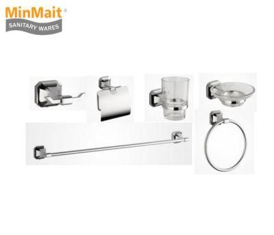 Zinc Bathroom Accessories Set Economical Color Box Package Z- 10200