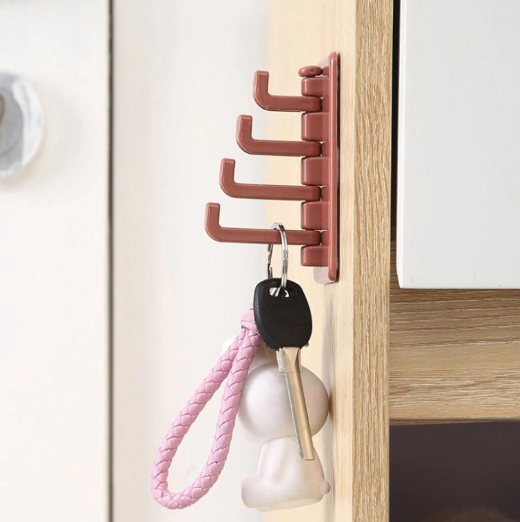 Rotatable Seamless Hook Strong Hook Kitchen Wall Hanger Bathroom Hooks