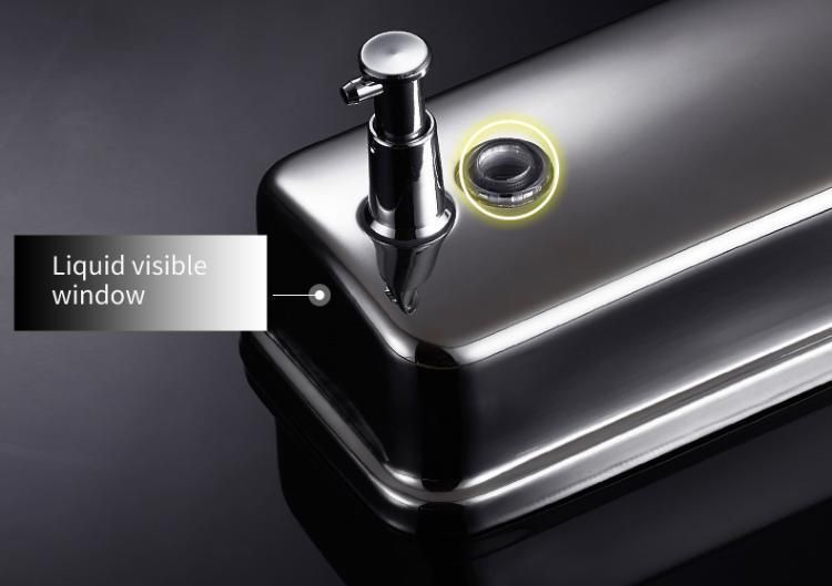 Dispensador De Jabon Toliet Stainless Steel Liquid Soap Dispenser Vertical