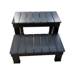 Outdoor Hot Tub Slap-up Steps SPA Surrounds Modern Bar Stools Outdoor 3 Step SPA Steps