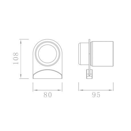 High Quality Good Design Single Tumbler Holder Lavatory Washroom Tumbler