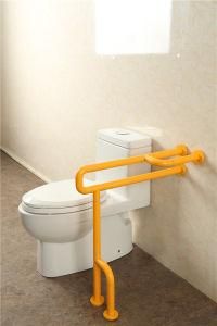 Floor-Standing Grab Bar Covers with Support Pole