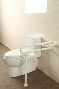 Wall to Floor Handicap Toilet Grab Bar with Support Pole